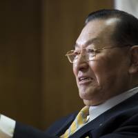 Jiro Ozawa, president and chief executive officer of Kadoya Sesame Mills Inc., is interviewed in Tokyo on Feb. 21. | BLOOMBERG