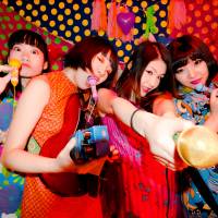 Punk on the move: The members of Otoboke Beaver are (from left) Pop, Yoyoyoshie, Accorinrin and Hiro-chan. Their abrasive style of rock has been winning fans overseas. | &#169; HIROSHI ABE