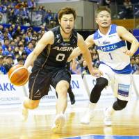 SeaHorses Mikawa point guard Ryoma Hashimoto is overshadowed by high-profile stars on his team, but his impressive assist-to-turnover ratio is one key to the Central Division leader\'s remarkable success this season. | B. LEAGUE