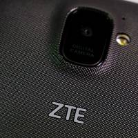 A ZTE smartphone is pictured in this illustration taken April 17. | REUTERS