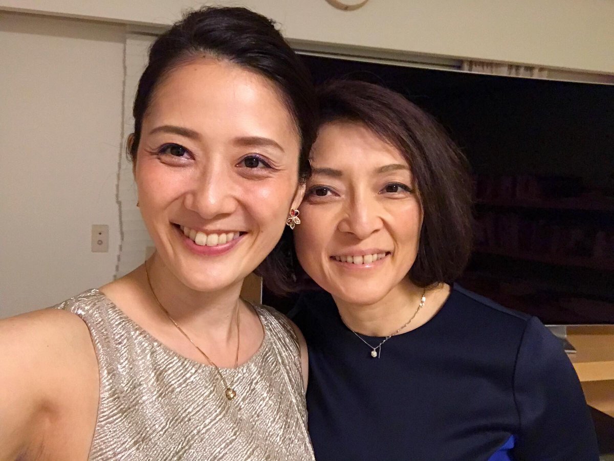 A photo posted on Kazuyo Katsuma’s twitter account shows Katsuma (right) with Hiroko Masuhara. | SOURCE: TWITTER