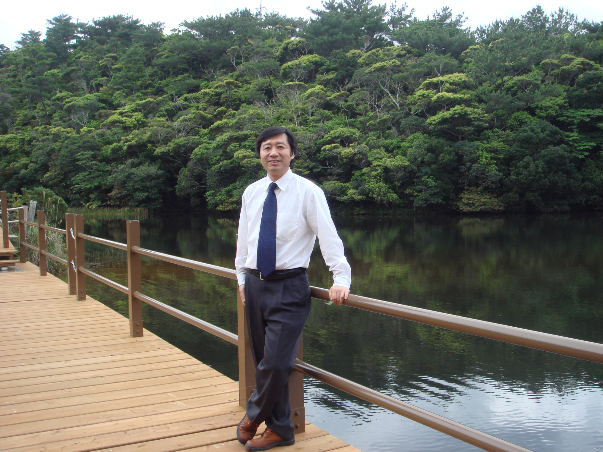 Qing Li is a doctor at Nippon Medical School and president of the Japanese Society of Forest Therapy. | COURTESY OF QING LI