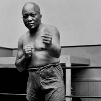 Boxer Jack Johnson, the first black world heavyweight champion, is seen here in a 1932 file photo. | AP