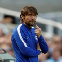 Chelsea manager Antonio Conte leads the team into the F.A. Cup final against Manchester United on Saturday. | REUTERS