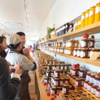 Setouchi Jam\'s Garden shop offers around 180 kinds of jam throughout the year. SETOUCHI JAM\'S GARDEN | SATOUMI ZUKURI KENKYU KAIGI