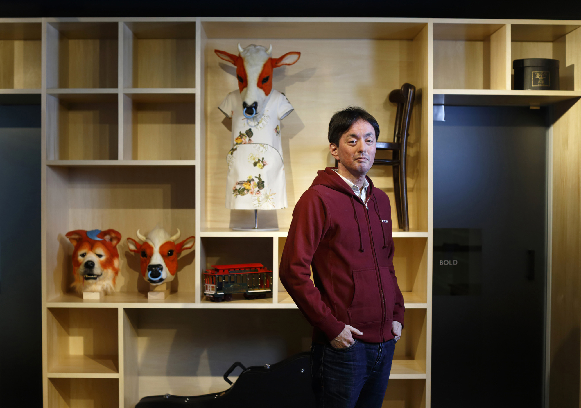 Mercari founder Shintaro Yamada stands for a photograph in Tokyo in March 2016. The online marketplace plans to sell 43.5 million shares at &#165;3,000 apiece, at the top of the targeted range, the company said Monday. | BLOOMBERG