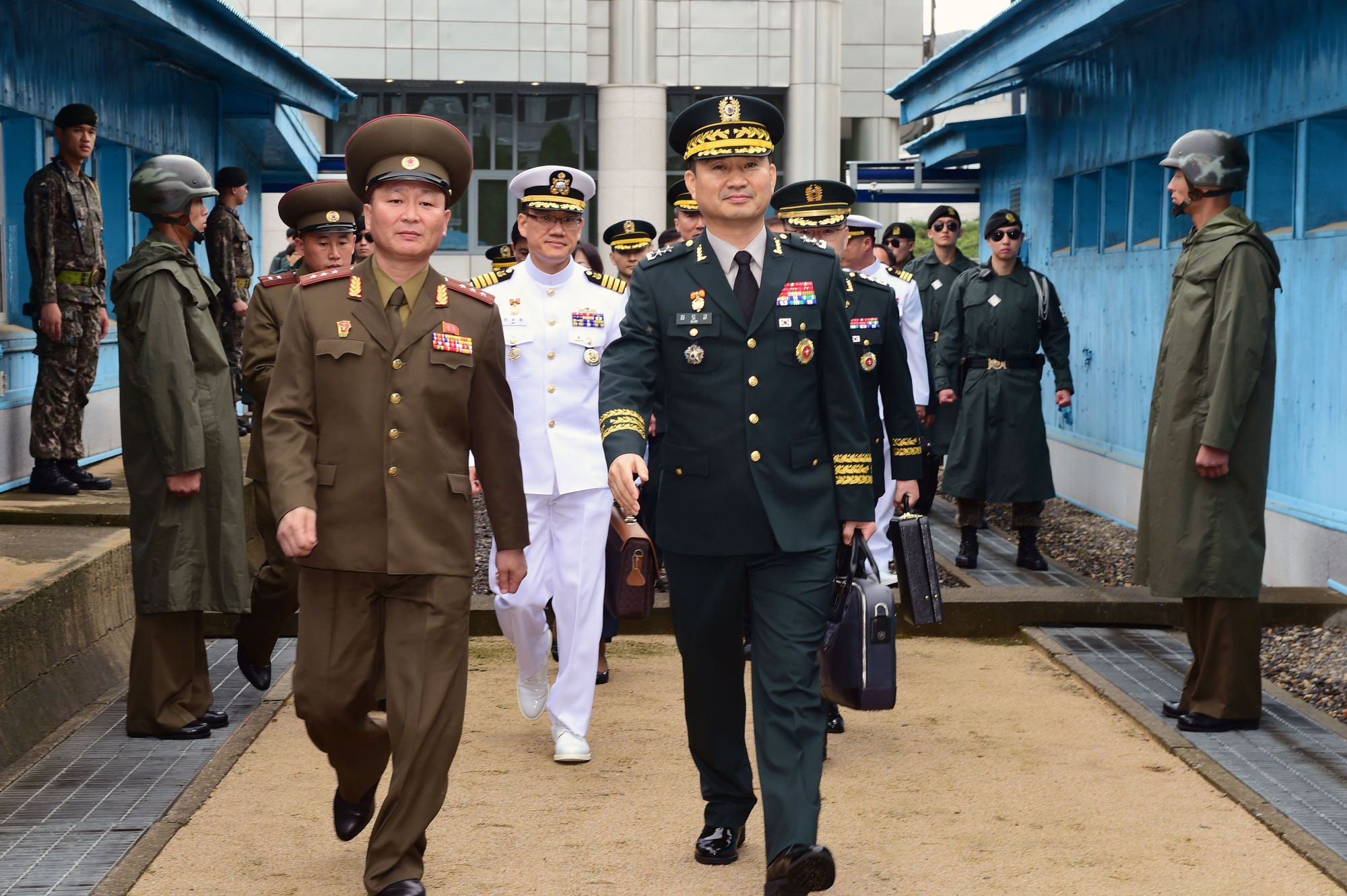 North and South Korea agree to restore military communication lines in