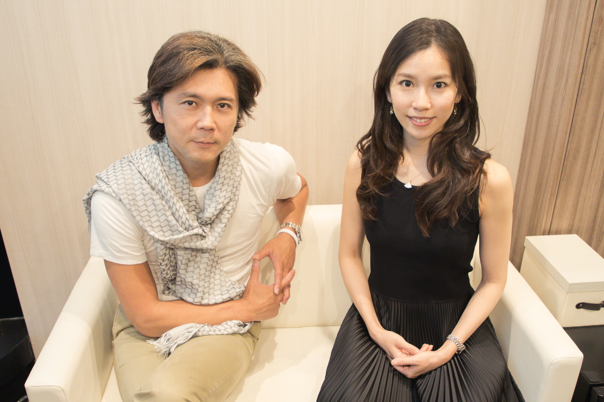Dancing royalty: Tetsuya Kumakawa (left) directs dancer Shiori Asakawa in 'Cleopatra,' a ballet he created himself. | ELLE HARRIS