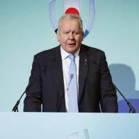 World Rugby chairman Bill Beaumont | KYODO
