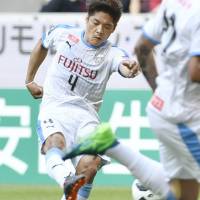 Yoshito Okubo has scored 181 goals in the J. League top division during his career. | KYODO