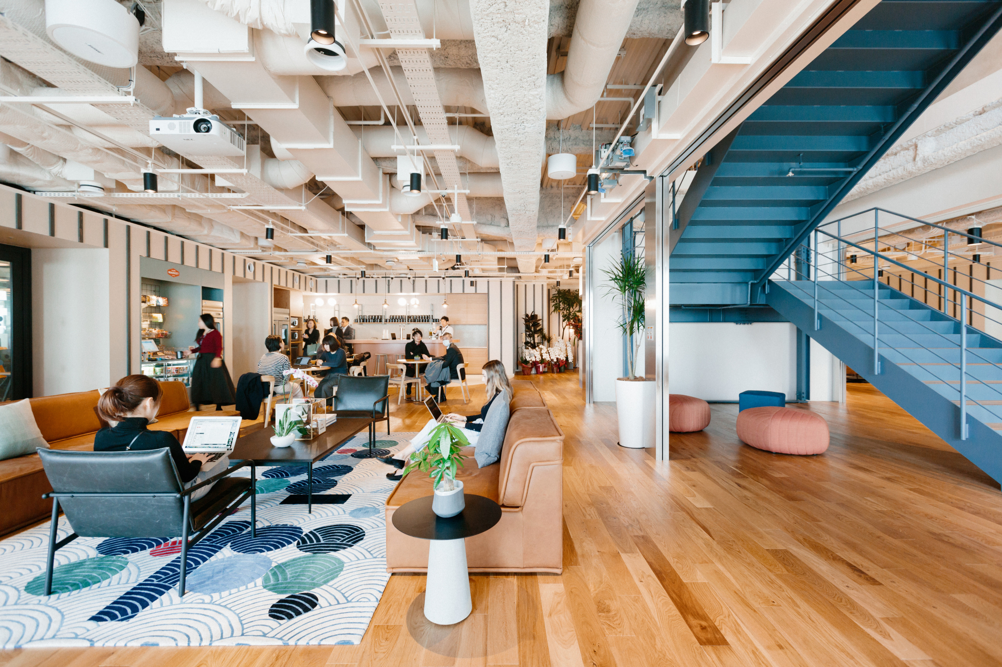 Shared office space at WeWork. | COURTESY OF WEWORK