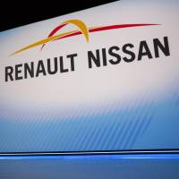 Carlos Ghosn, chairman and chief executive officer of Nissan Motor Co. and Renault SA, speaks during the 2017 Consumer Electronics Show in Las Vegas in January last year. | BLOOMBERG