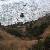 Angela Hernandez is found at the bottom of a cliff in Monterey County, California, on Friday. | MONTEREY COUNTY SHERIFF\'S OFFICE/VIA REUTERS