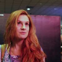 Accused Russian agent Maria Butina attends the 2015 FreedomFest conference in Las Vegas in 2015 in this still image taken from a social media video obtained July 19. | FREEDOMFEST / VIA REUTERS