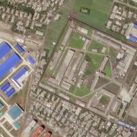 A North Korean missile production facility in the city of Hamhung is seen in a satellite image taken on June 29. | REUTERS