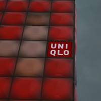 The Uniqlo logo is displayed at one of the company\'s flagship stores in Osaka. Fast Retailing Co., operator of the casual clothing chain, is exploring growth through overseas sports branding. | BLOOMBERG