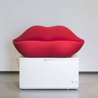 La Bocca Sue Zanker (\"Sofa on a Freezer, \"2005) | © ADAGP, PARIS 2018