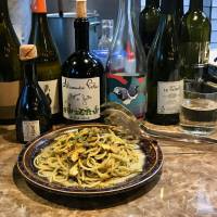 Prime pairing: Chef Masakatsu Ishii offers half a dozen pastas paired with an excellent selection of natural wines. | ROBBIE SWINNERTON