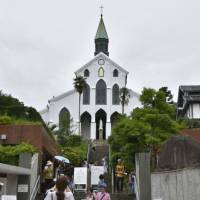 Keeping the faith: Oura Cathedral in Nagasaki, the oldest surviving church in the country, was among the sites added to the World Heritage list last month. | KYODO