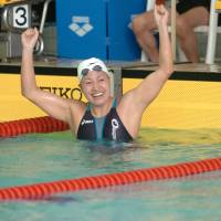Hitomi Matsuda has set more than 80 world records in masters swimming in the 21st century. The Tokyo native will be inducted into the International Masters Swimming Hall of Fame in September. | COURTESY OF SWIMMING WORLD MAGAZINE