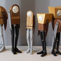 Sad-man figures by Swedish toy maker Mani Zamani at TDW | VIETNAM NEWS AGENCY / VIA AFP-JIJI