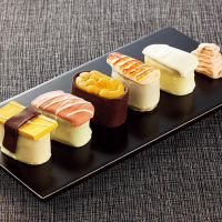 Tobu\'s chocolate sushi. | JEAN-CLAUDE VORGEACK