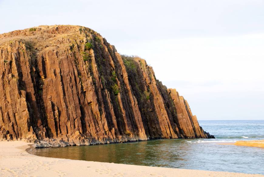 Lithic gifts: The Tango Peninsula is well-known for its rocky cliffs and sandy beaches.