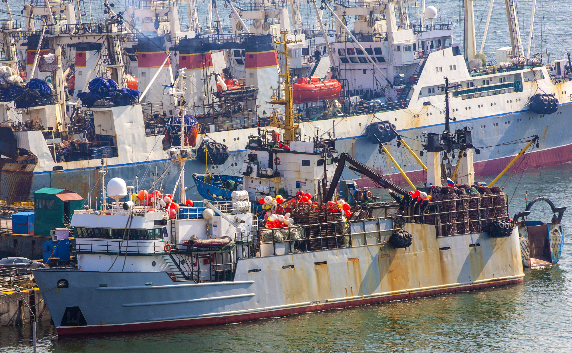 Out beyond nations' exclusive economic zones is still the 'high seas,' where nobody regulates the fishing. That's half of the planet's entire surface. | GETTY IMAGES