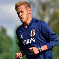 Former Japan star Keisuke Honda has signed on as the general manager for the Cambodian national team. | AFP-JIJI