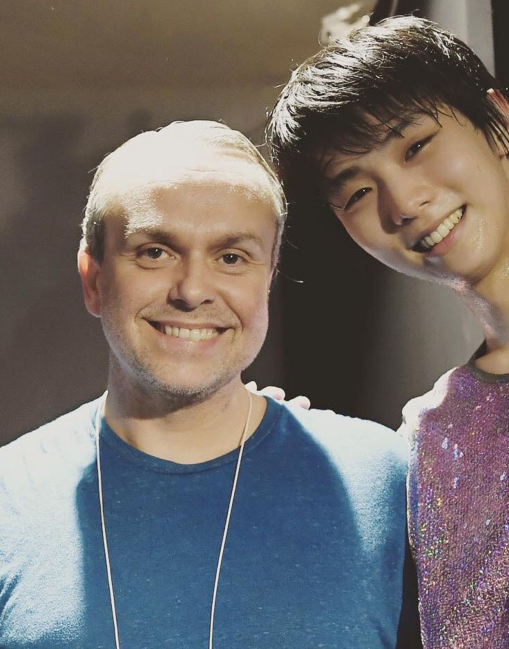 David Wilson has choreographed many programs for two-time Olympic champion Yuzuru Hanyu over the years, including 'Haru yo koi' for 'Fantasy on Ice' this summer. | FACEBOOK