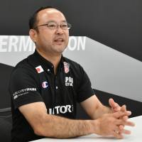 Japan men’s wheelchair basketball coach Shinpei Oikawa is positive about recent increases in the amount of support received by para athletes. | YOSHIAKI MIURA