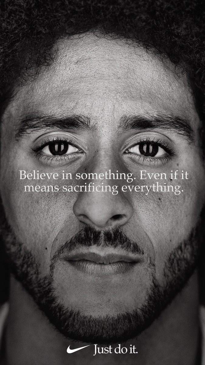 Nike a transformé Colin Kaepernick en homme-sandwich