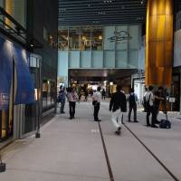 A hotel, eateries and an event hall are housed in Shibuya Stream. | KAZUAKI NAGATA