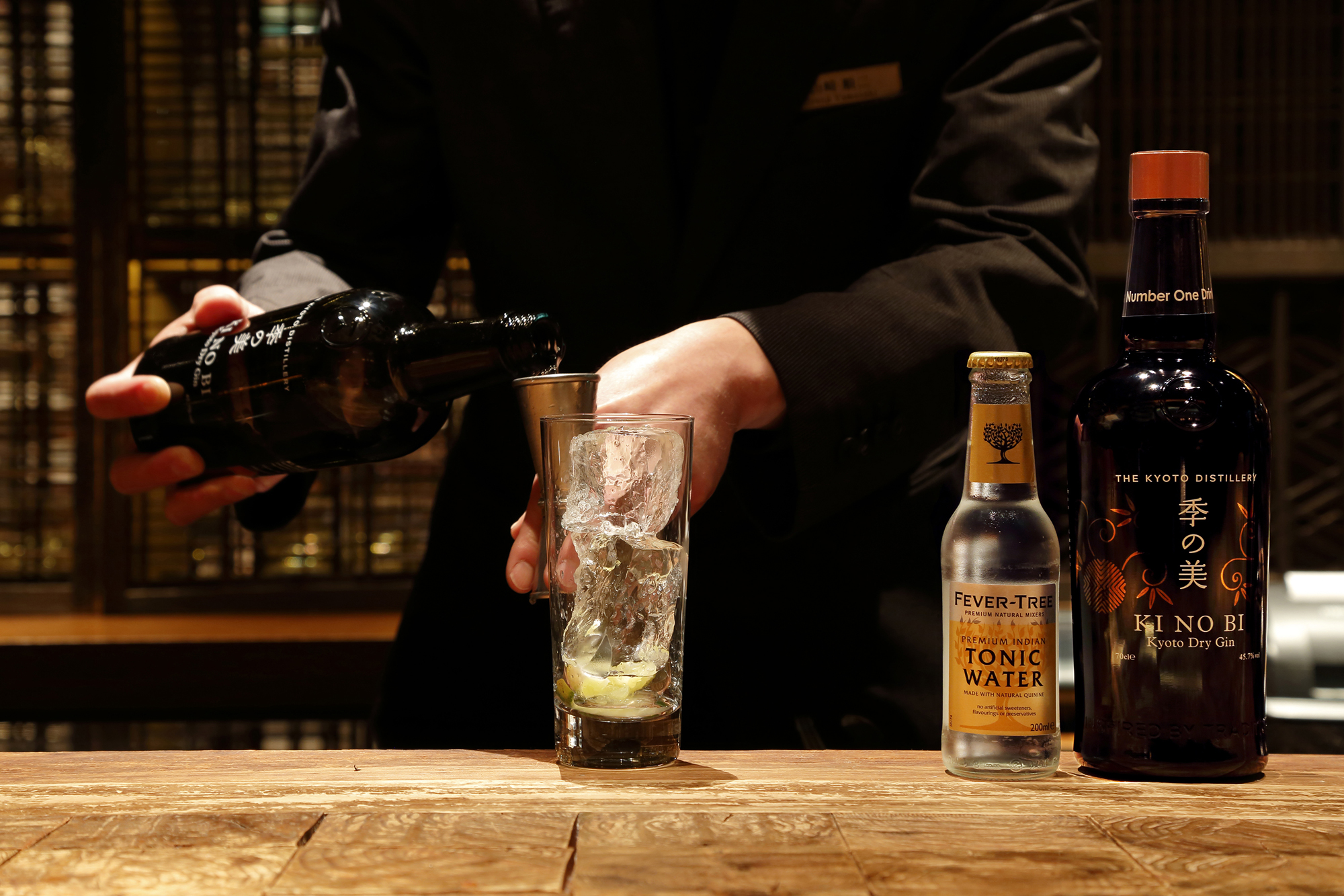 Popular drop: Kyoto Distillery's Ki no Bi uses botanicals sourced from Kyoto area farms, including yuzu, lemons, sanshō pepper leaves, red shiso and bamboo leaves. | COURTESY OF KYOTO DISTILLERY
