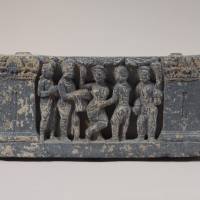 \"Birth of Siddhartha in the life of Sakyamuni\"  (Gandhara, 2nd-3rd century) | &#169; DIANA MARKS