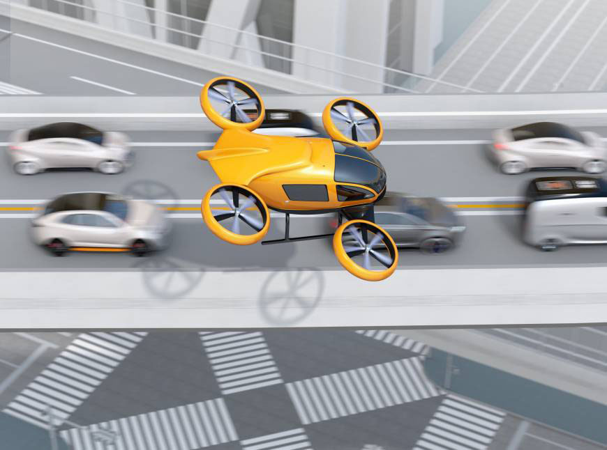 Coming soon: Flying cars that can zoom over congested roads could be a matter of a few years away. | GETTY IMAGES