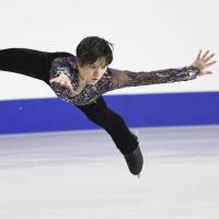 Olympic and world silver medalist Shoma Uno won the Lombardia Trophy in Bergamo, Italy, on Saturday for the third straight year in his season debut. | KYODO