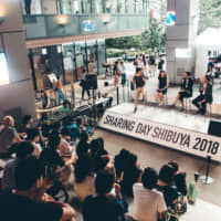 Sharing Day Shibuya 2018 held by the Sharing Economy Association, Japan, in September taught participants about the culture of sharing. | SHARING ECONOMY ASSOCIATION, JAPAN