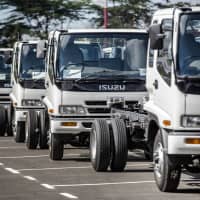 Isuzu Motors will enter talks with U.S. engine manufacturer Cummins Inc. on the joint development of more eco-friendly diesel engines. | BLOOMBERG