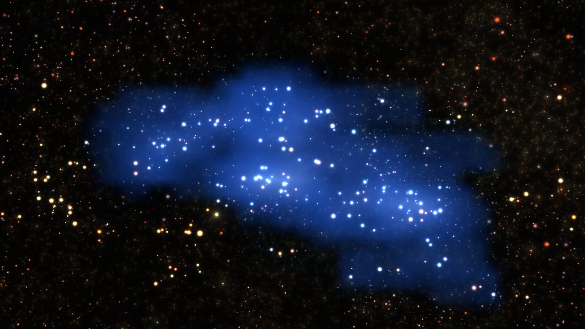 The Hyperion protocluster dates back to just 2.3 billion years after the Big Bang. | L. CALCADA