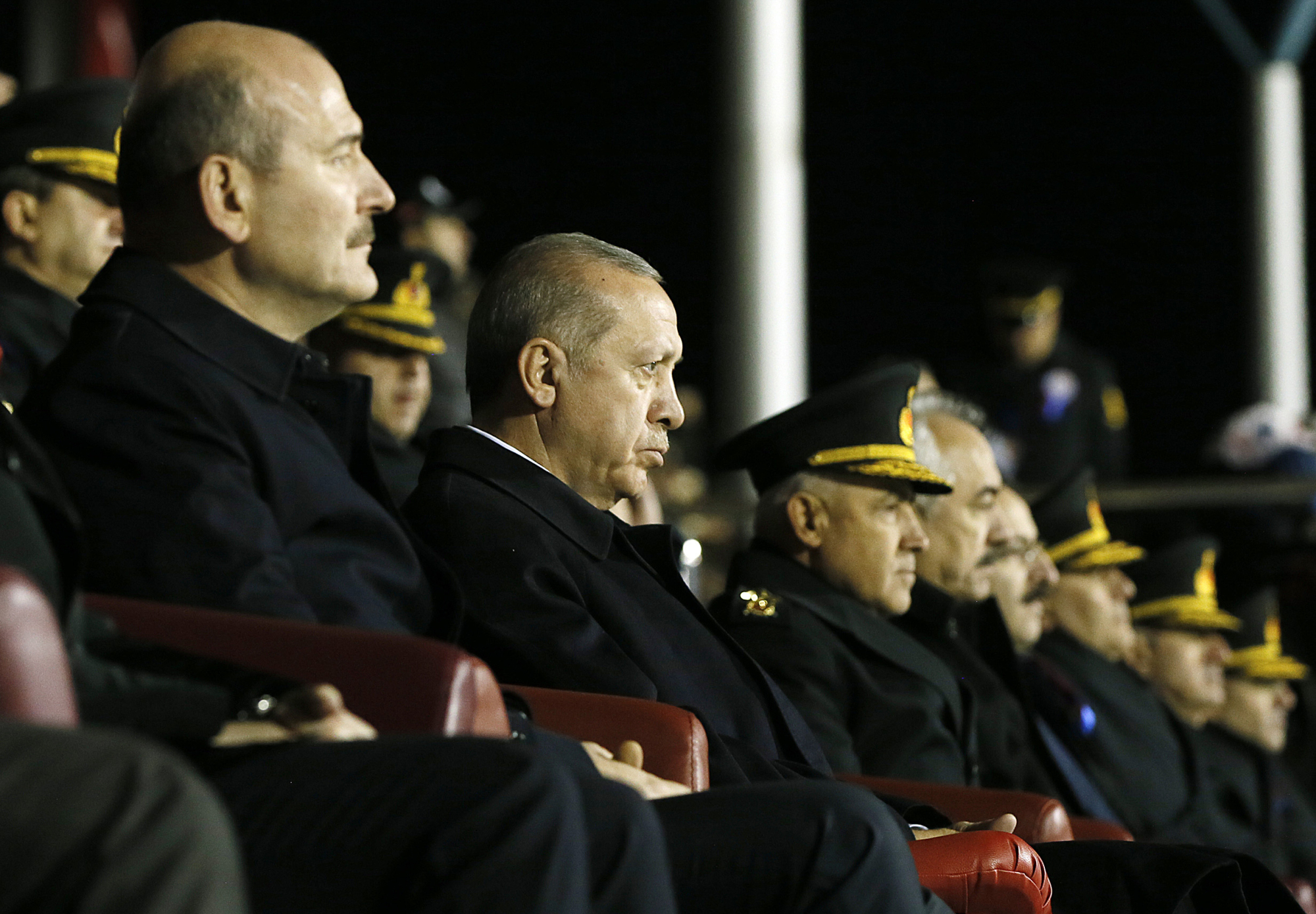 Turkey's president, Recep Tayyip Erdoganm, in Ankara on Friday | PRESIDENTIAL PRESS SERVICE / POOL / VIA AP
