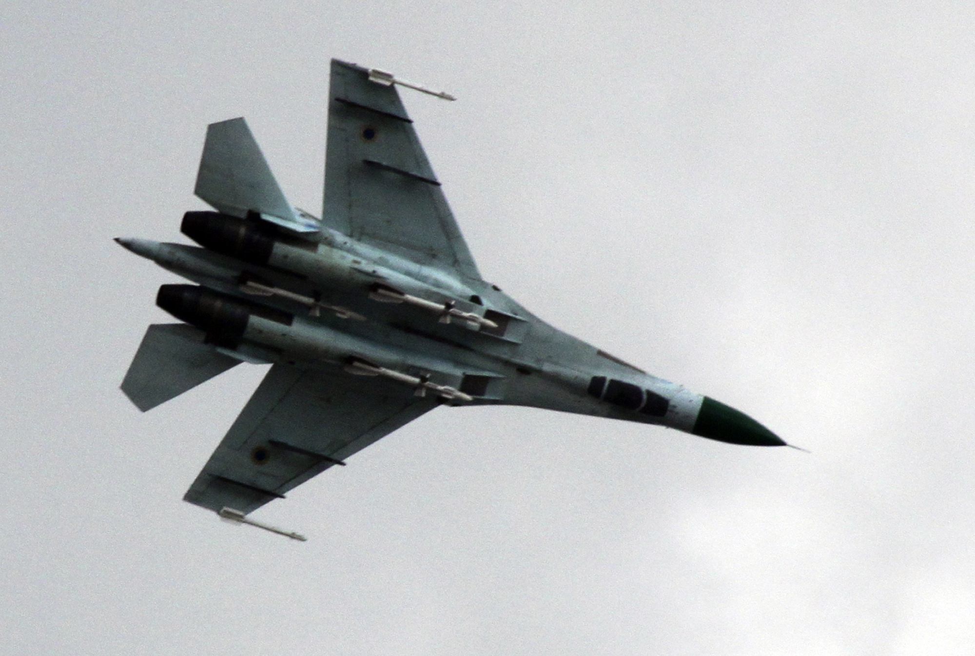 U.S. pilot killed as Ukrainian Su 27 air force jet crashes in
