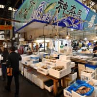 The Tsukiji market was famous for being one of the largest seafood and fish markets in the world. | YOSHIAKI MIURA