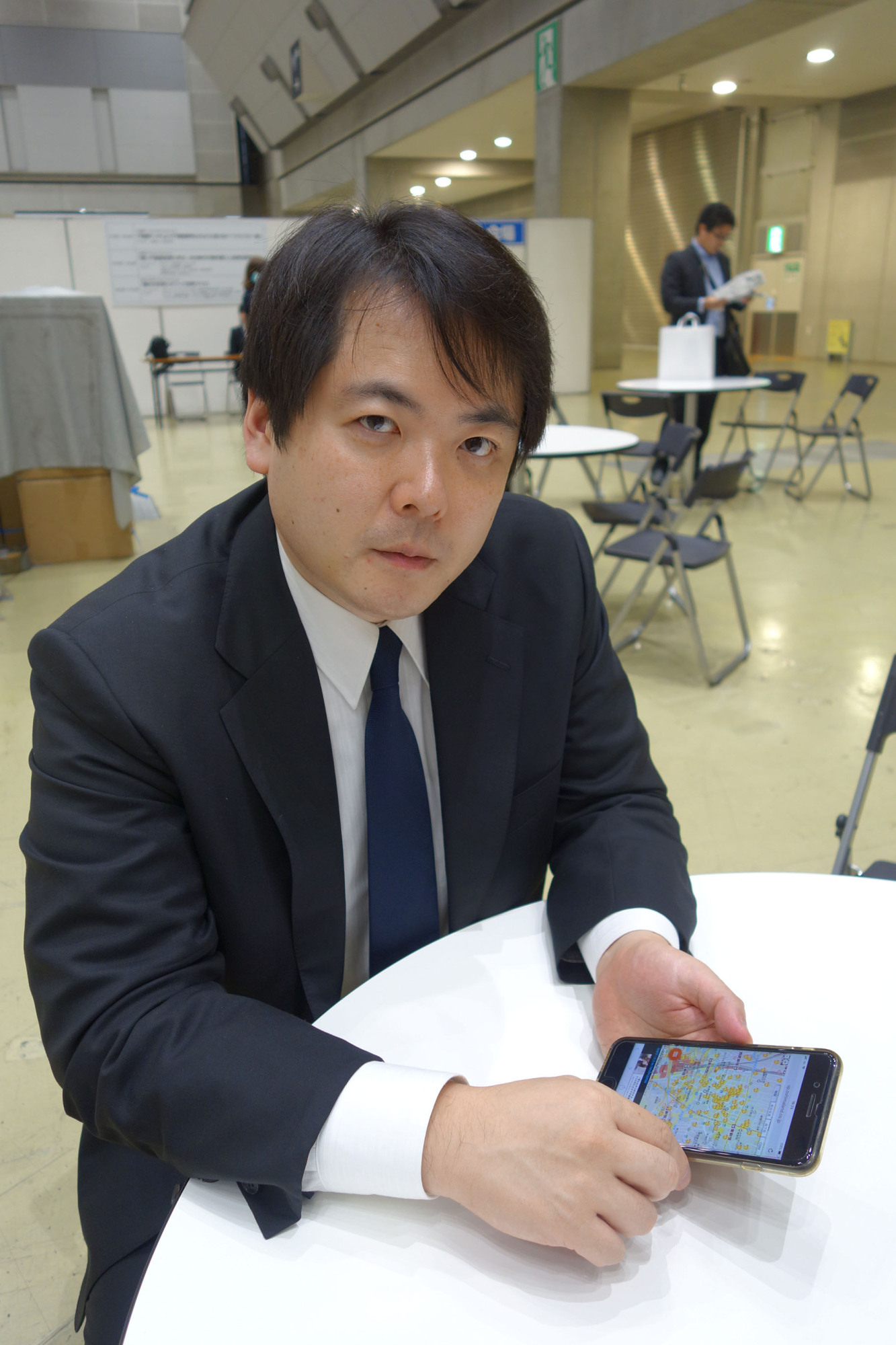 Teru Oshima's website maps houses and buildings where unnatural deaths, including murders and suicides, have taken place. | ALEX MARTIN