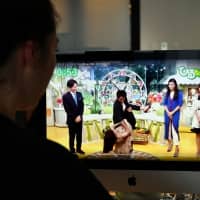 Not so funny foibles: Comedian Ken Horiuchi found himself under fire on YouTube (above) and other social media after appearing on the television variety show \"Hirukyun!\" | YOSHIAKI MIURA