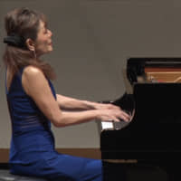 At the keys: Etsko Tazaki says that when she tackles a piece she\'ll absorb herself in it to get a sense of how she thinks it should be played. | G.N. LOWRANCE