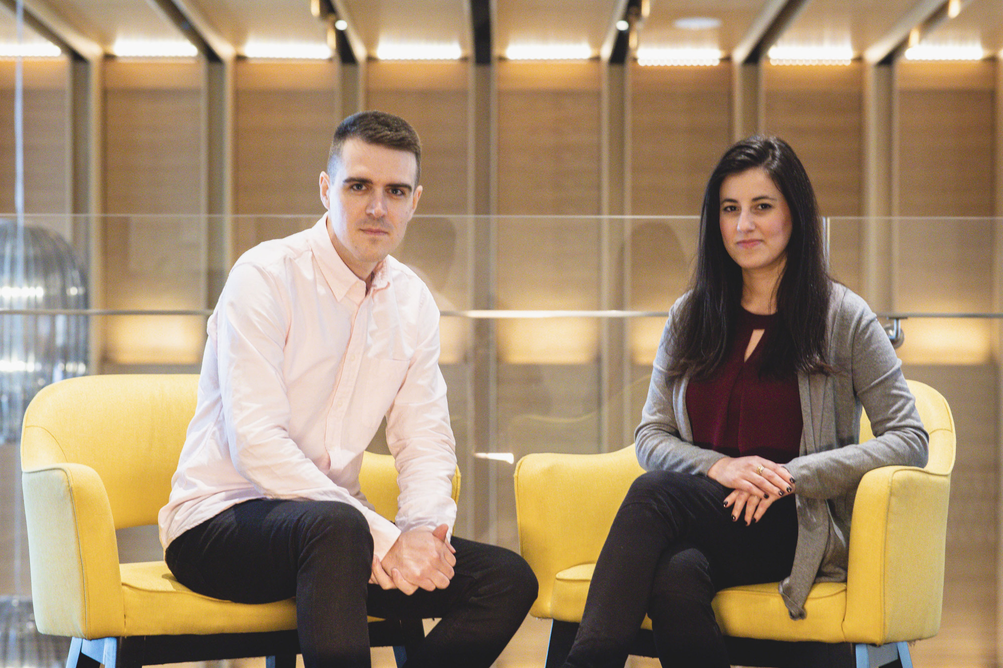 Tea lovers: Francois Mathieu (left) and Danielle Geva founded Hojicha Co. in May 2018. | COURTESY OF HOJICHA CO.
