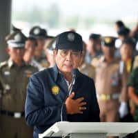 Thai Prime Minister Prayuth Chan-ocha pledges to make all-out efforts in search and rescue operations after two boats carrying 127 Chinese tourists capsized in Phuket on July 9. | CDSB &#8212; IMAGINECHINA