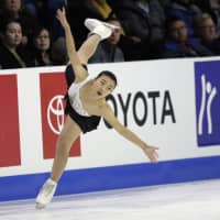 Kaori Sakamoto, who finished sixth at the Pyeongchang Olympics, came in second at Skate America on Sunday for the second consecutive year. AP | AP