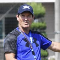 Panasonic Wild Knights head coach Robbie Deans will co-coach the World XV side with Scott Robertson on October 26. | KYODO